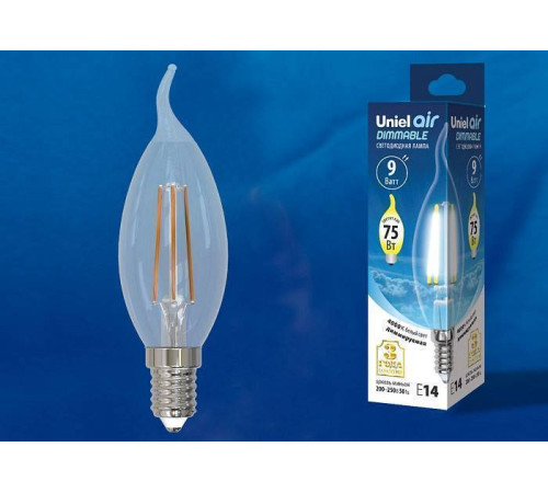 Лампа светодиодная Uniel E14 9Вт 4000K UL-00005190