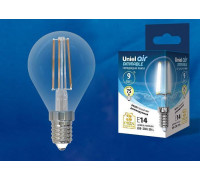 Лампа светодиодная Uniel  E14 9Вт 4000K UL-00005192