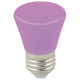 Лампа светодиодная Volpe Décor Color E27 1 Вт синяя UL-00005644
