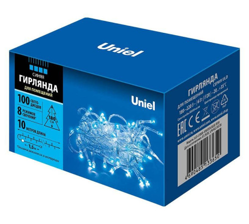 Гирлянда Нить Uniel ULD-S1000 UL-00007197