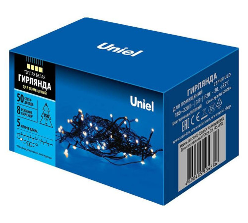 Гирлянда Нить Uniel ULD-S0500 UL-00007304