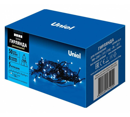 Гирлянда Нить Uniel ULD-S0500 UL-00007305