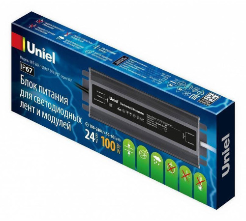 Блок питания с проводом Uniel UET-VAF UL-00009367