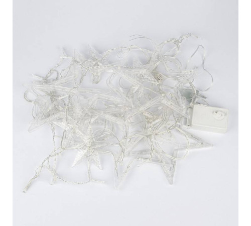 Гирлянда-занавес Uniel ULD-E3007-138/DTA WARM WHITE STARS-2 3x0.7 м IP20 UL-00009939