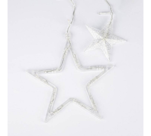 Гирлянда-занавес Uniel ULD-E3007-138/DTA WARM WHITE STARS-2 3x0.7 м IP20 UL-00009939