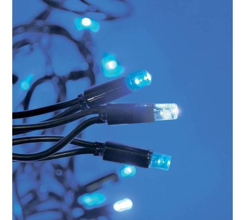 Гирлянда Нить Uniel ULD-S1000-120/TBK 10 м 120 LED теплый белый черный провод UL-00010895