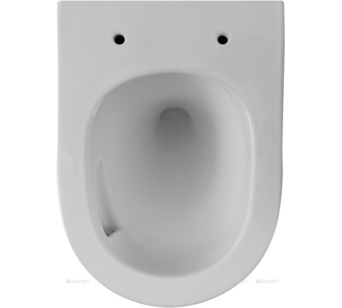 Унитаз подвесной Aquanet ZVEZDA-3 безободковый с сиденьем Soft Close ZV-3