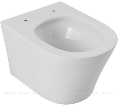 Унитаз подвесной Aquanet ZVEZDA-3 безободковый с сиденьем Soft Close ZV-3