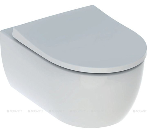 Комплект №4 Geberit iCON Sigma 20 инсталляция с унитазом и черной матовой клавишей 500.300.82.1