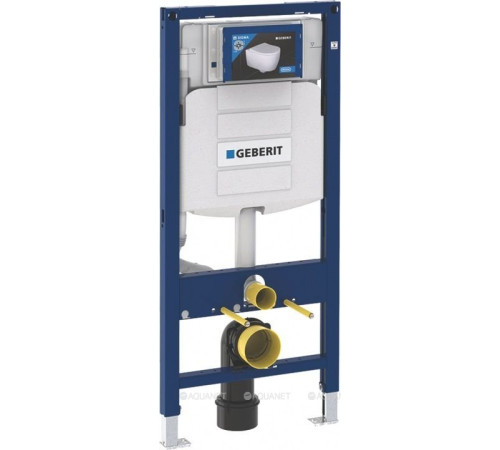 Комплект №4 Geberit iCON Sigma 20 инсталляция с унитазом и черной матовой клавишей 500.300.82.1