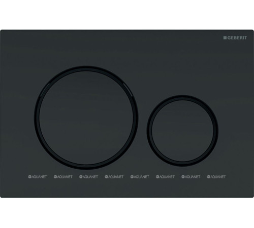 Комплект №4 Geberit iCON Sigma 20 инсталляция с унитазом и черной матовой клавишей 500.300.82.1