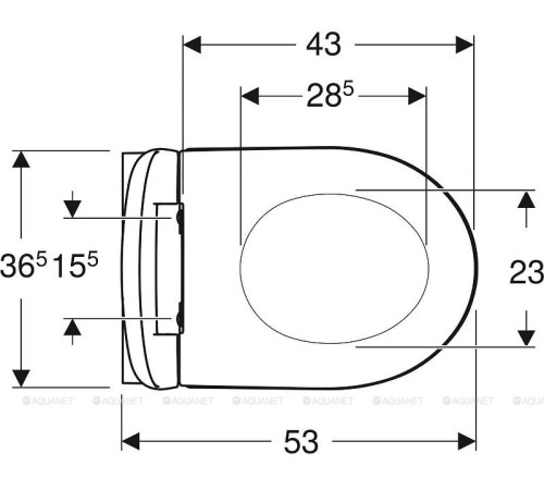 Комплект №4 Geberit iCON Sigma 20 инсталляция с унитазом и черной матовой клавишей 500.300.82.1