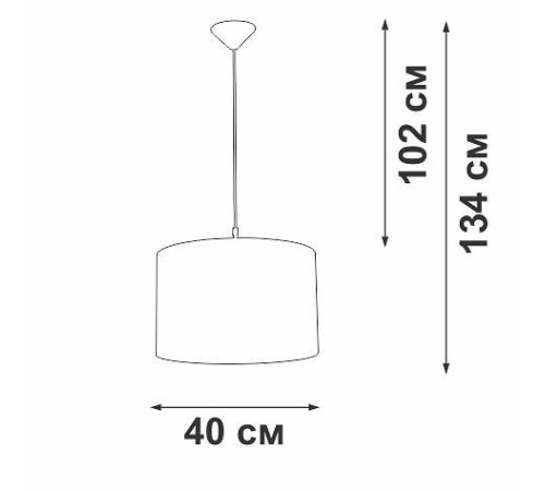 Подвесной светильник Vitaluce V2827 V2827-1/1S
