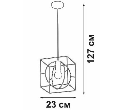 Подвесной светильник Vitaluce V3063 V3063-8/1S