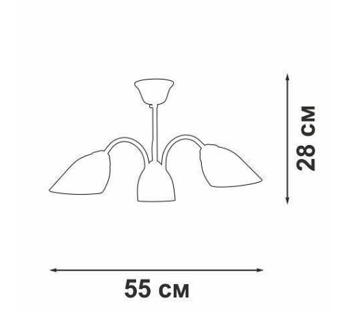 Люстра на штанге Vitaluce V3335 V3335-7/3PL