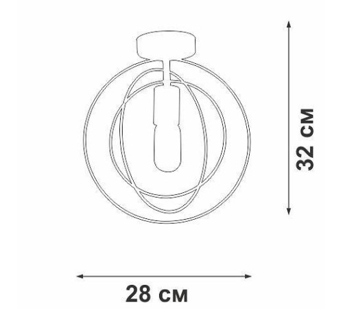 Светильник на штанге Vitaluce V3794 V3794-0/1PL