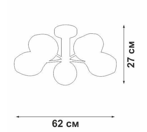 Люстра на штанге Vitaluce V39560 V39560-8/5PL