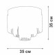 Потолочная люстра Vitaluce V53570 V53570-8/7PL