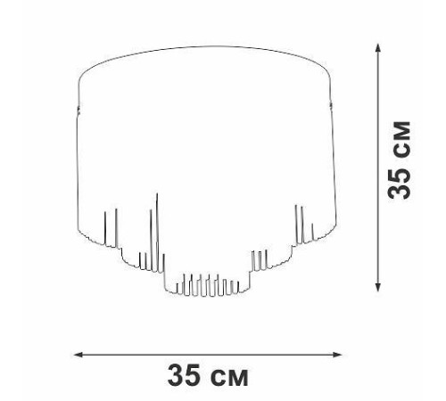 Потолочная люстра Vitaluce V53570 V53570-8/7PL