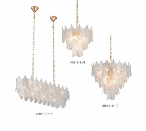 Подвесная люстра Vitaluce V5813 11 ламп V5813-8/11
