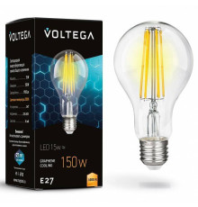 Лампа светодиодная Voltega General purpose bulb E27 12Вт 3000K 7226