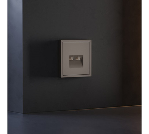 Накладка для розетки RJ-11 или RJ-45 Voltum S70 VLS001414