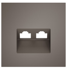 Накладка для розетки RJ-11 или RJ-45 Voltum S70 VLS001414