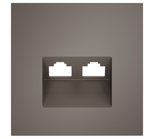 Накладка для розетки RJ-11 или RJ-45 Voltum S70 VLS001414