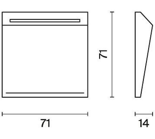 Накладка для электронного карточного выключателя Voltum S70 VLS002602