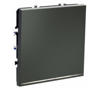 Выключатель одноклавишный с подсветкой без рамки Voltum S70 VLS010206