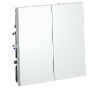 Переключатель перекрестный двухклавишный без рамки Voltum S70 VLS020502