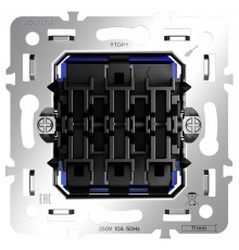 Механизм выключателя трехклавишного Voltum S70 VLS0301M