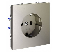 Розетка с заземлением, без рамки Voltum S70 VLS040104