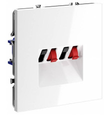 Розетка акустическая без рамки Voltum S70 VLS060301