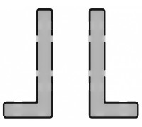 Клавиша для выключателя c подсветкой Voltum S70 VLS080401