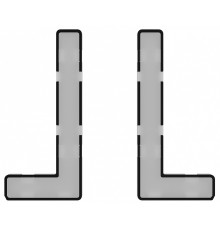 Клавиша для выключателя c подсветкой Voltum S70 VLS080401