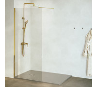 Душевая перегородка RGW WA-010G 1200x1950 мм прозрачное стекло золото 351001012-16