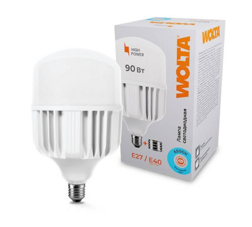 Лампа светодиодная Wolta Е27/Е40 90Вт 6500K 25WHP90E27/40