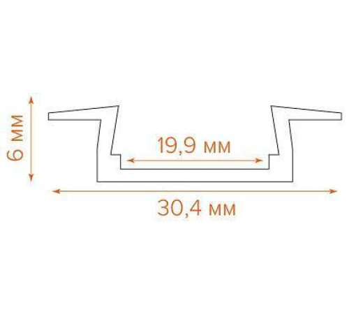 Короб встраиваемый Wolta WAP-I-30/6/2000-A