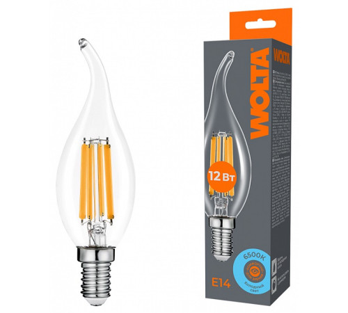 Лампа светодиодная Wolta WF-CT35-12W6KE14