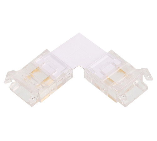 Соединитель лент угловой жесткий Wolta WLS-2PIN-10MM-MONO-L