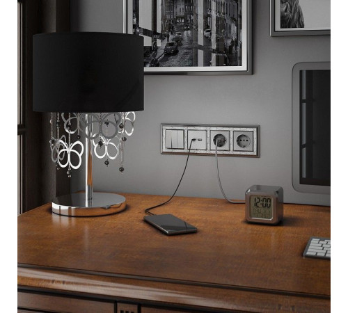 Выключатель трехклавишный без рамки Werkel W1130006