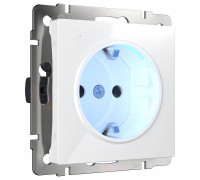 Розетка с заземлением, без рамки Werkel W117 1 W1171401