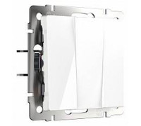 Клавиши для выключателя трехклавишного Werkel белый W1130001