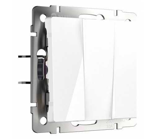 Клавиши для выключателя трехклавишного Werkel белый W1130001