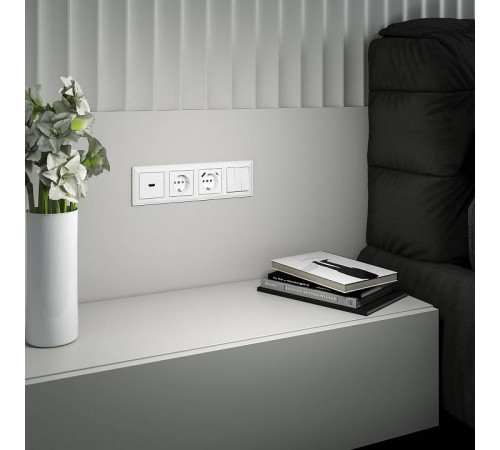 Клавиши для выключателя трехклавишного Werkel белый W1130001