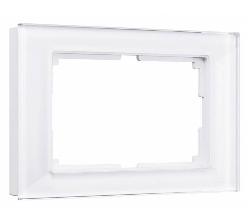Рамка для двойной розетки Werkel Favorit (белый) W0081101