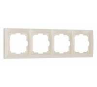 Рамка на 4 поста Werkel Snabb basic слоновая кость W0042003