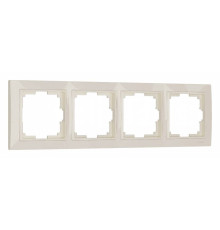 Рамка на 4 поста Werkel Snabb basic слоновая кость W0042003