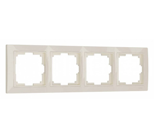 Рамка на 4 поста Werkel Snabb basic слоновая кость W0042003